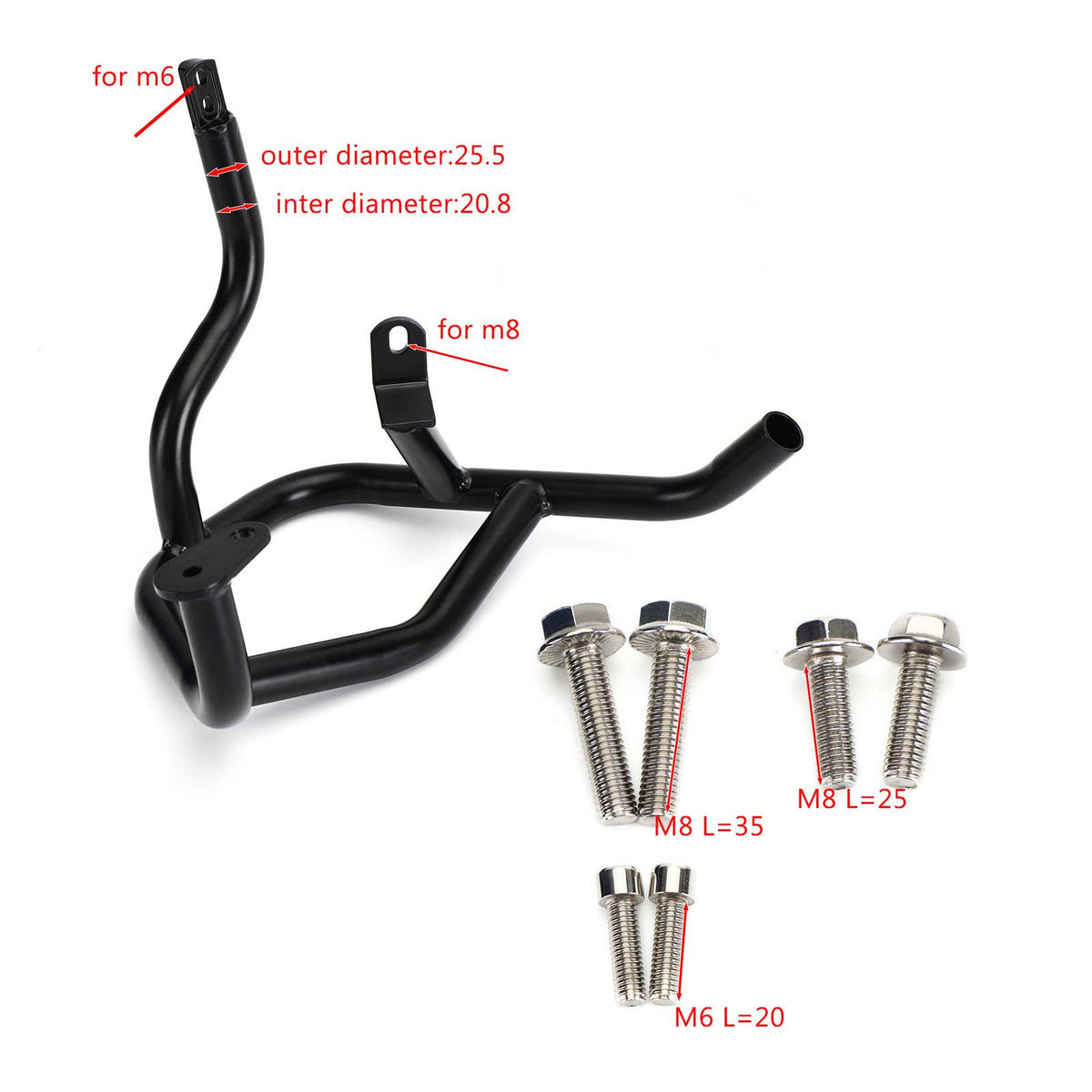 20-21 TR Tiger 900 All Model Lower Crash Bars Engine Guards Generic