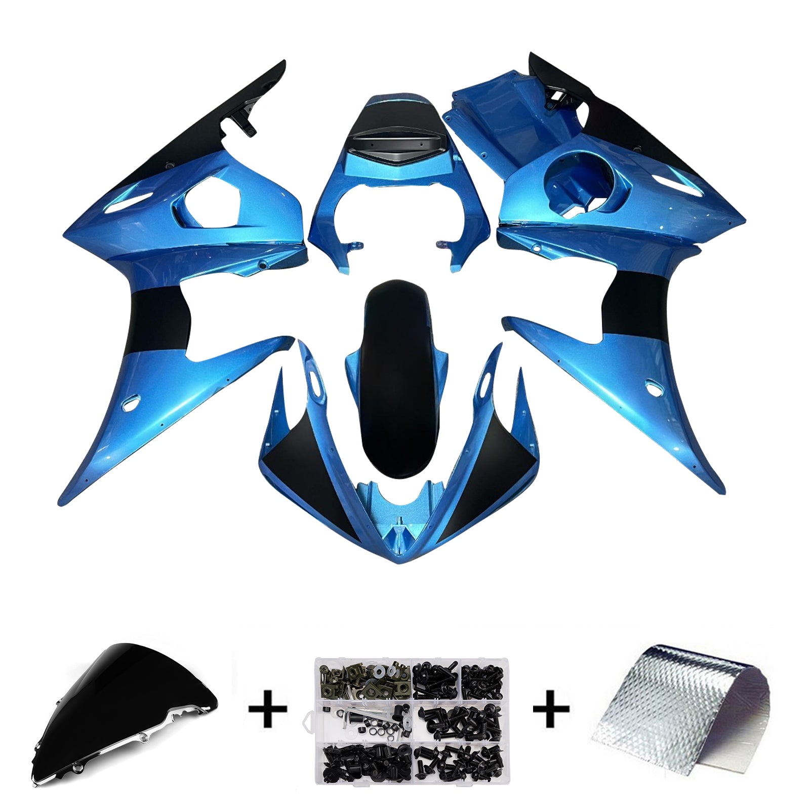 Injection Fairing Kit Bodywork For Yamaha YZF-R6 2003-2004 R6S 2006-2009