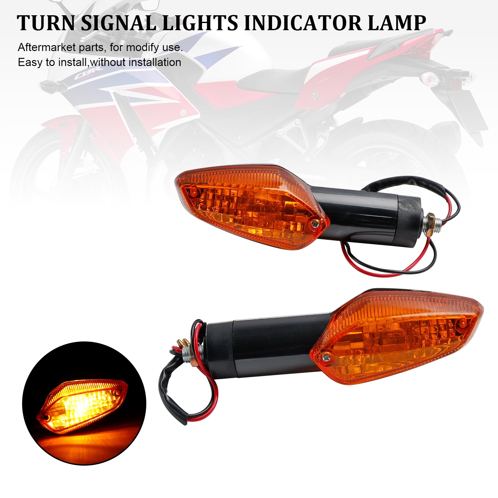 Richtingaanwijzers Indicator Lamp Voor Honda CBR 250R 300R CBF 125 150 CB300