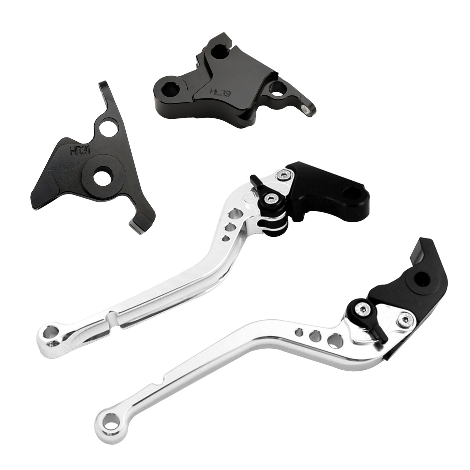 Palanca de freno de embrague larga apta para CFMOTO 450SS 450SR 21-23 450NK 23-24