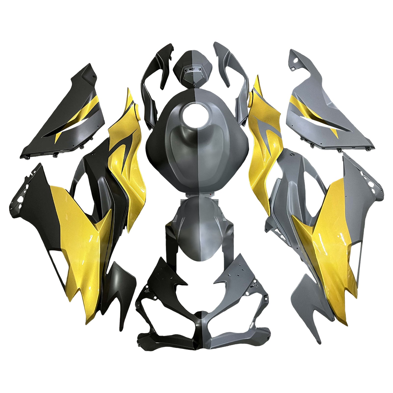 Injection Fairing Kit Bodywork Plastic ABS fit For Kawasaki ZX6R 2019-2023