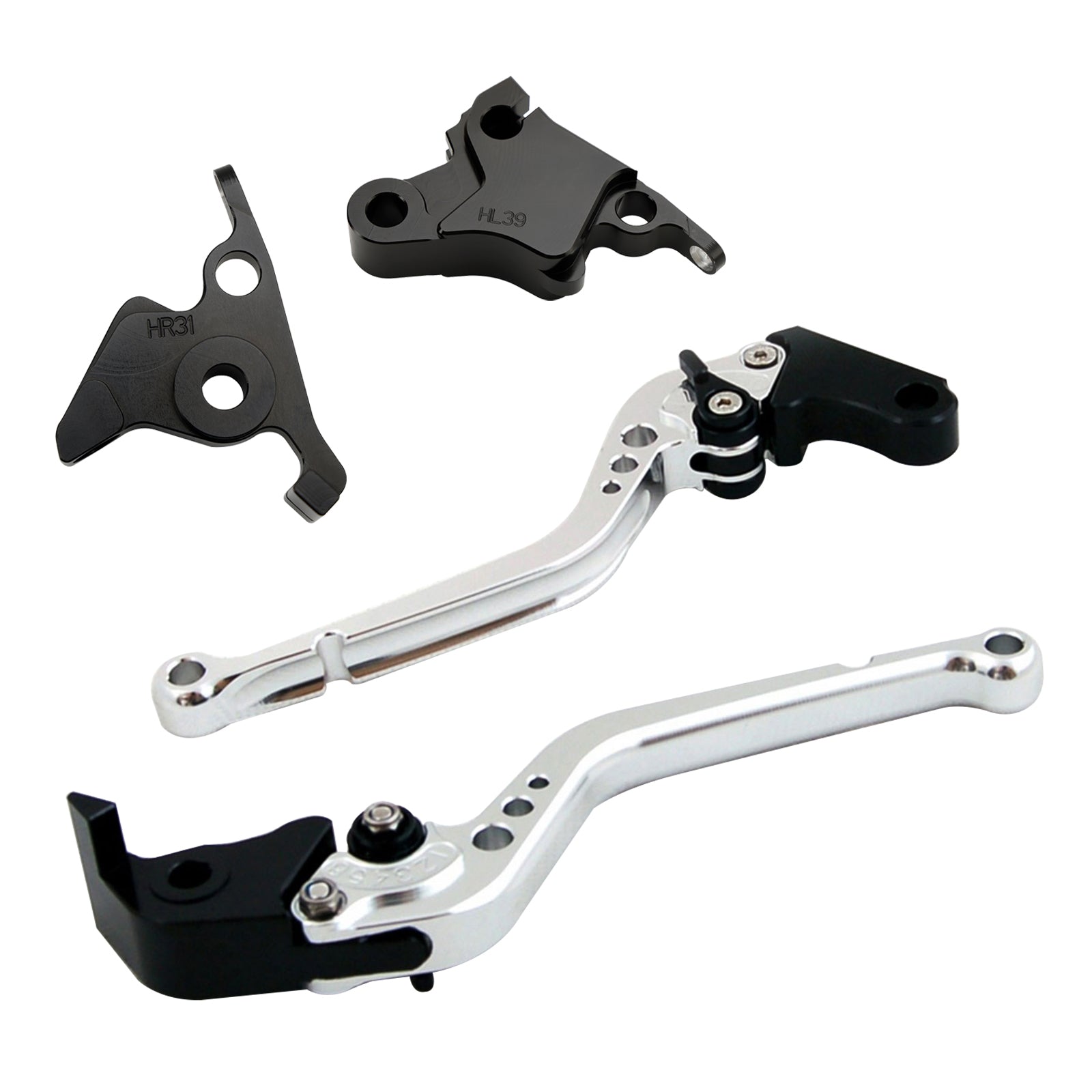 Palanca de freno de embrague larga apta para CFMOTO 450SS 450SR 21-23 450NK 23-24