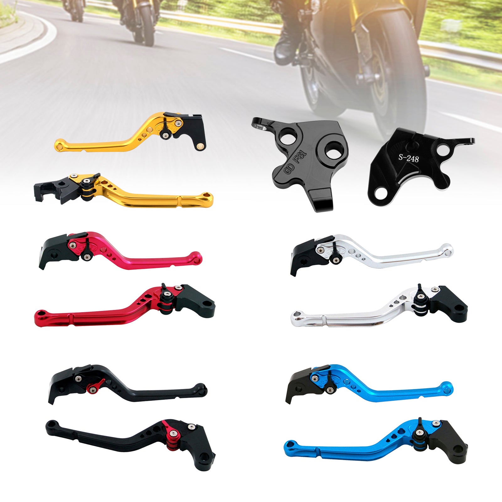 2008-2011 Yamaha YZF R125 Dlhá spojka brzda páka