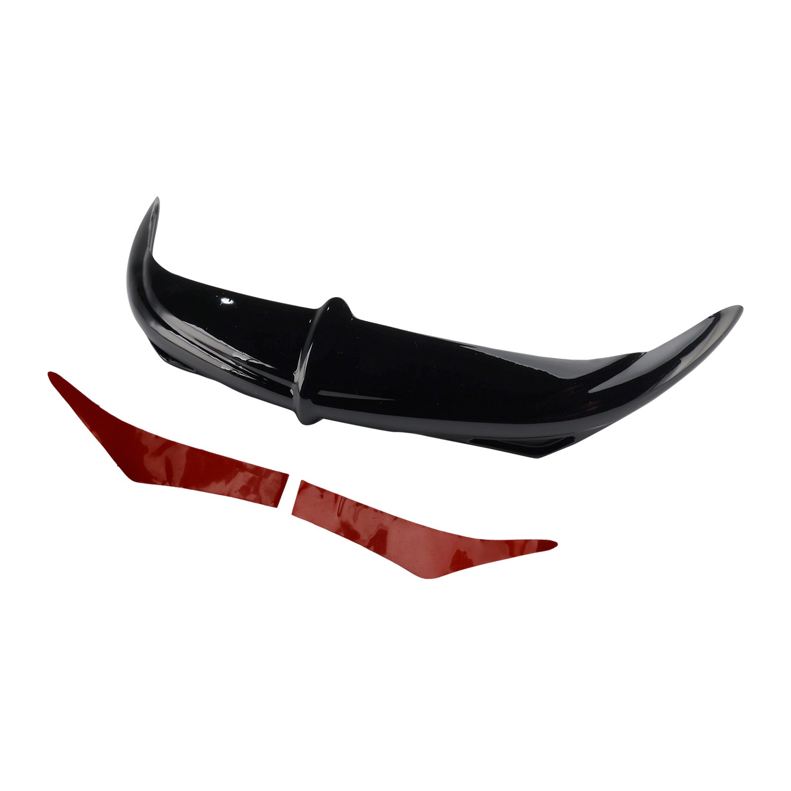 Bat Brow Batwing Fairing Accent Trim For Electra Street Glides Trikes 96-13