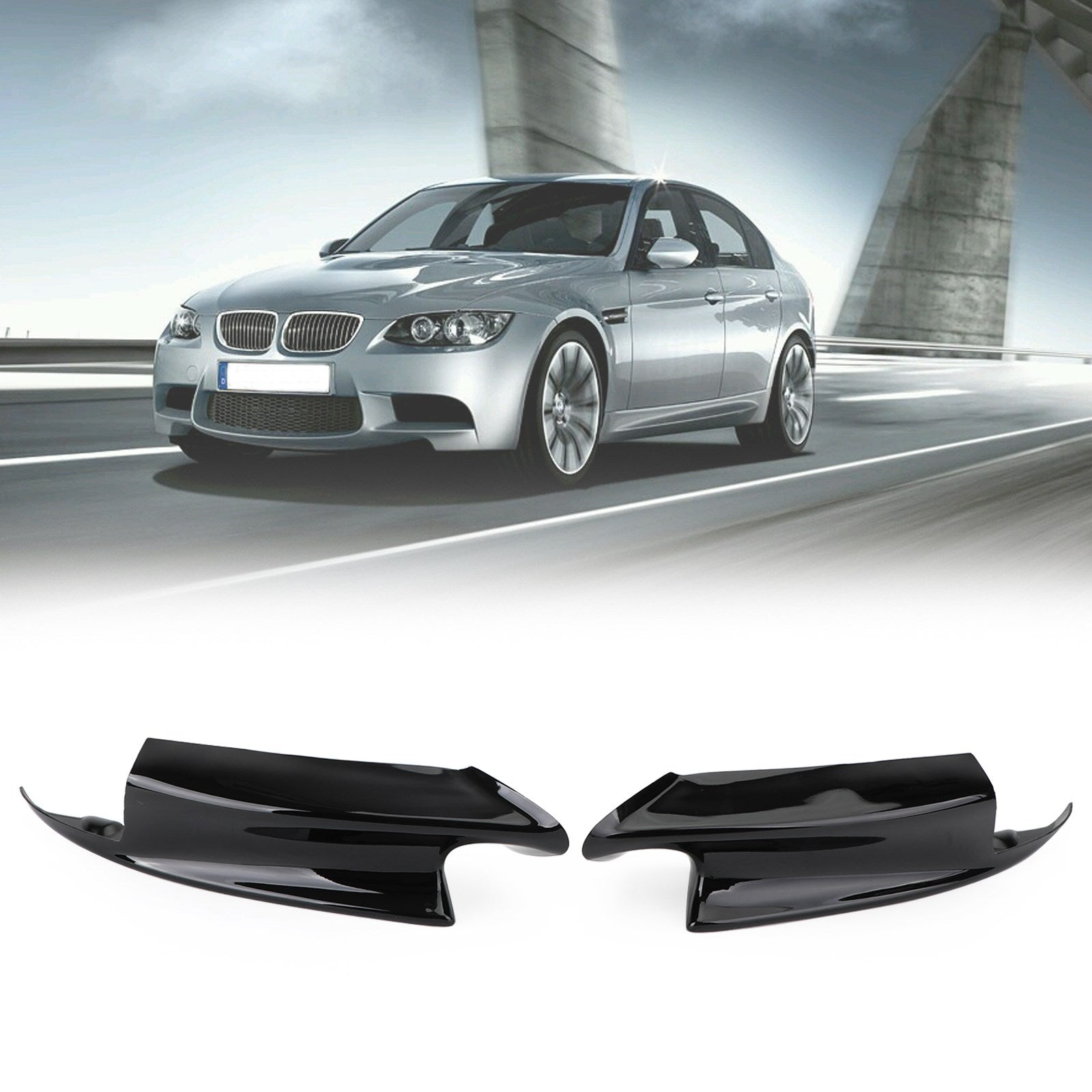 2008-2013 BMW E92 E93 E90 M3 Series Coupe Sedan Front Bumper Lip Splitter