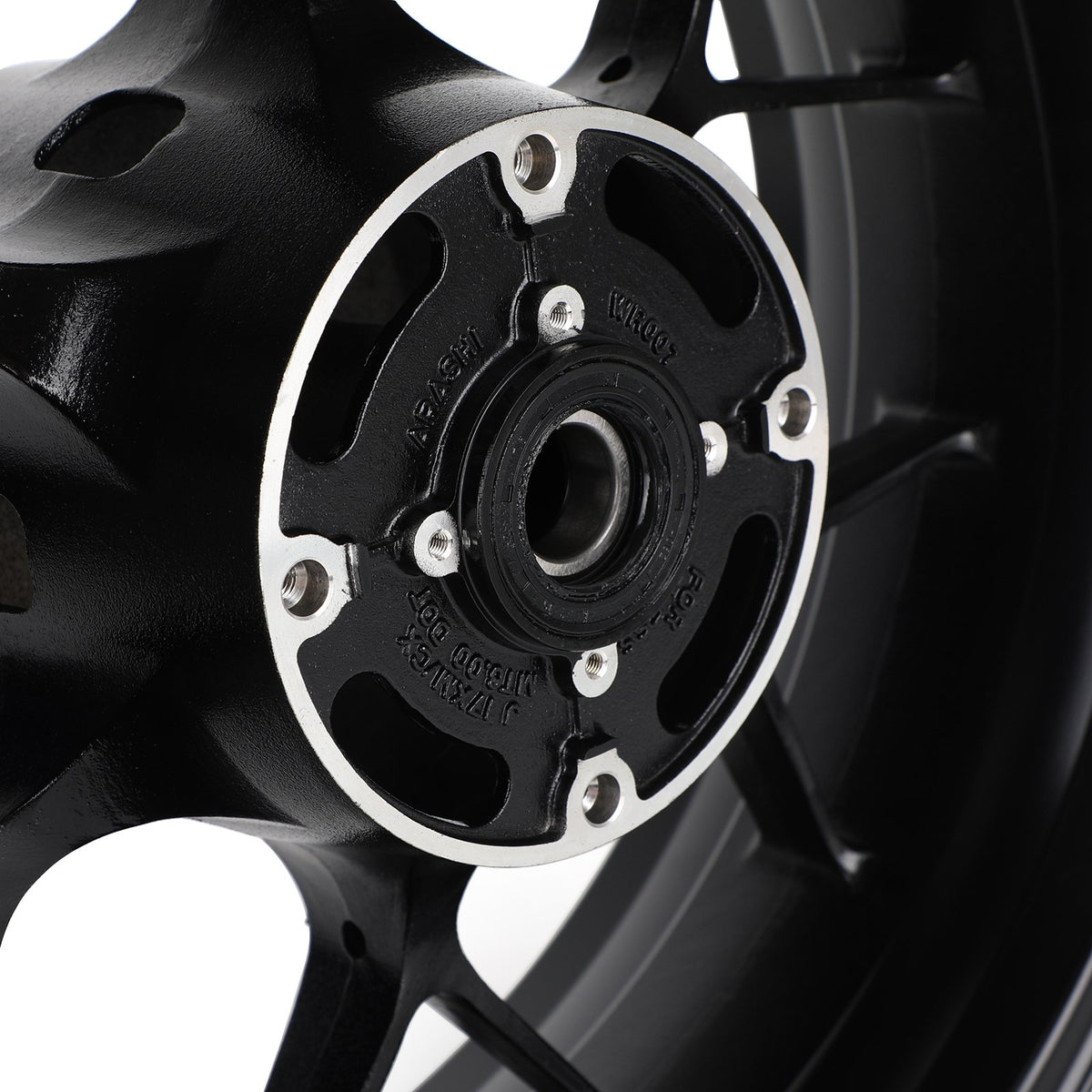 2008-2016 Honda CBR1000RR Black Rear Wheel Rim Generic