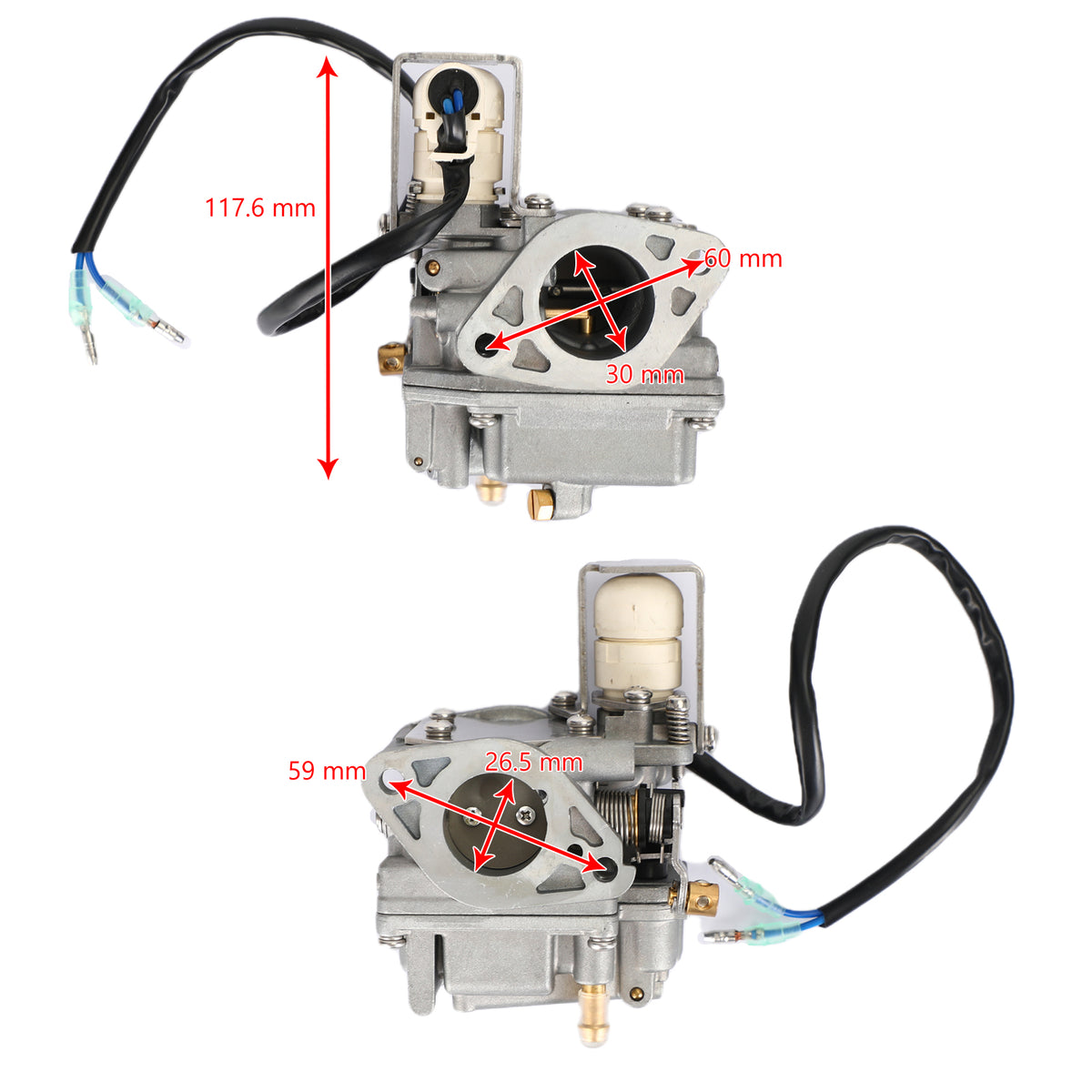 Carburateur Yamaha F20B 2007-2018 6AH-14301-00 6AH-14301-01 générique