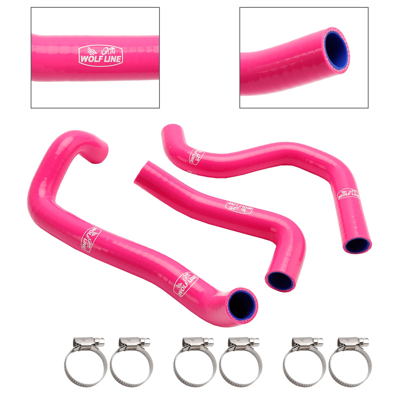 2020-2022 Street Triple 765 R RS Silicone Radiator coolant Hose kit