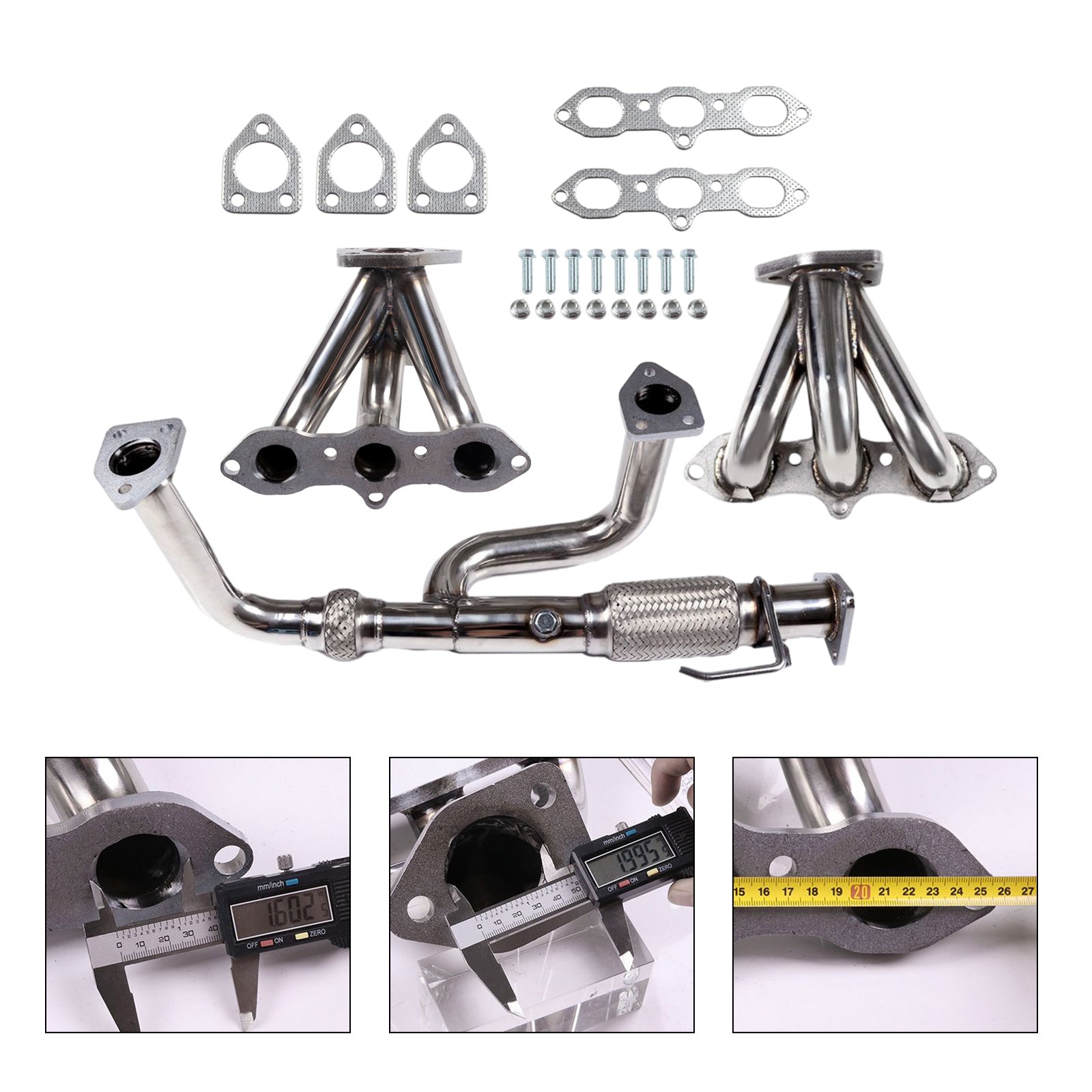 Exhaust Manifold Header Fit Acura CL 2002-2003 Fit Acura TL 3.2L 1999-2003