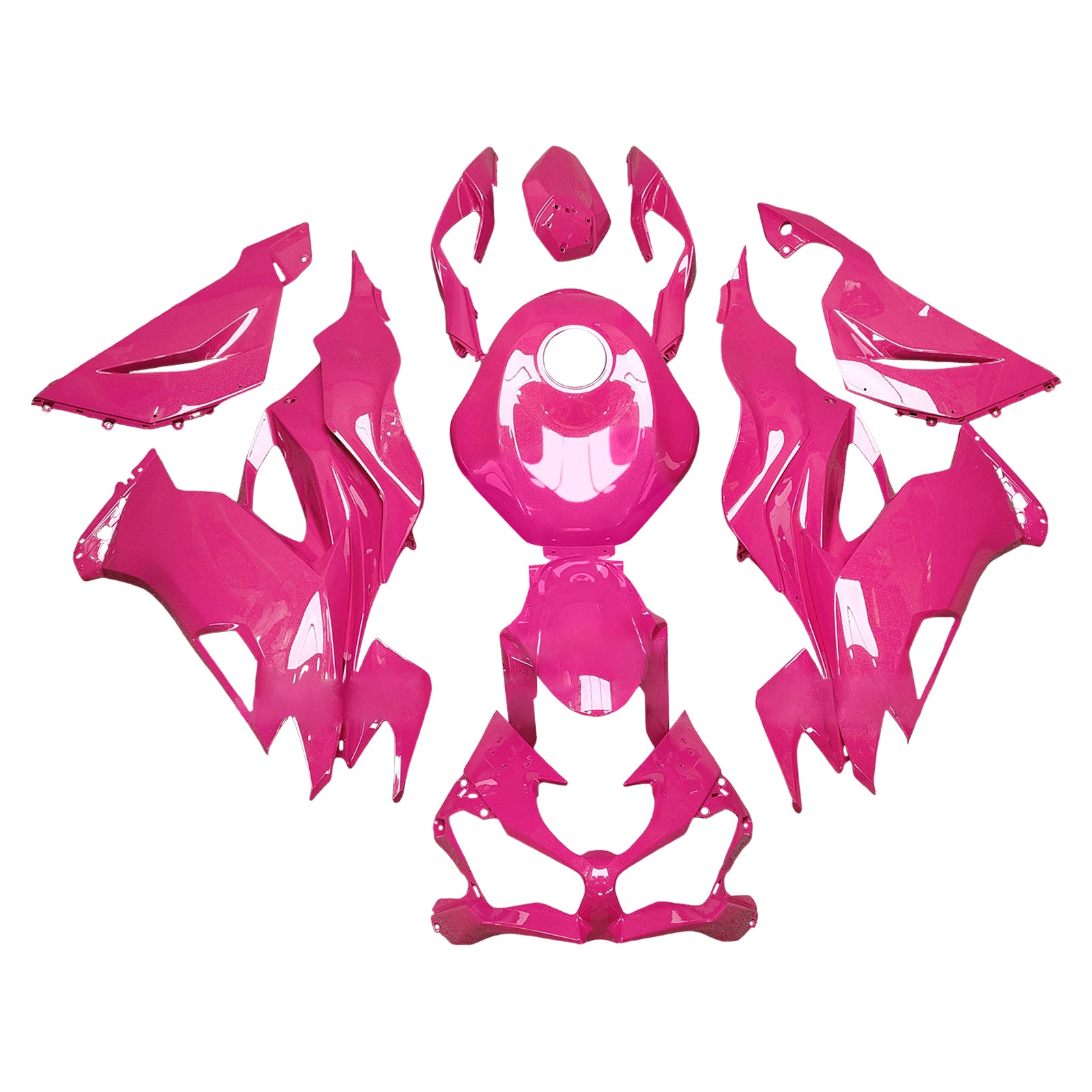 Injection Fairing Kit Bodywork Plastic ABS fit For Kawasaki ZX6R 2019-2023