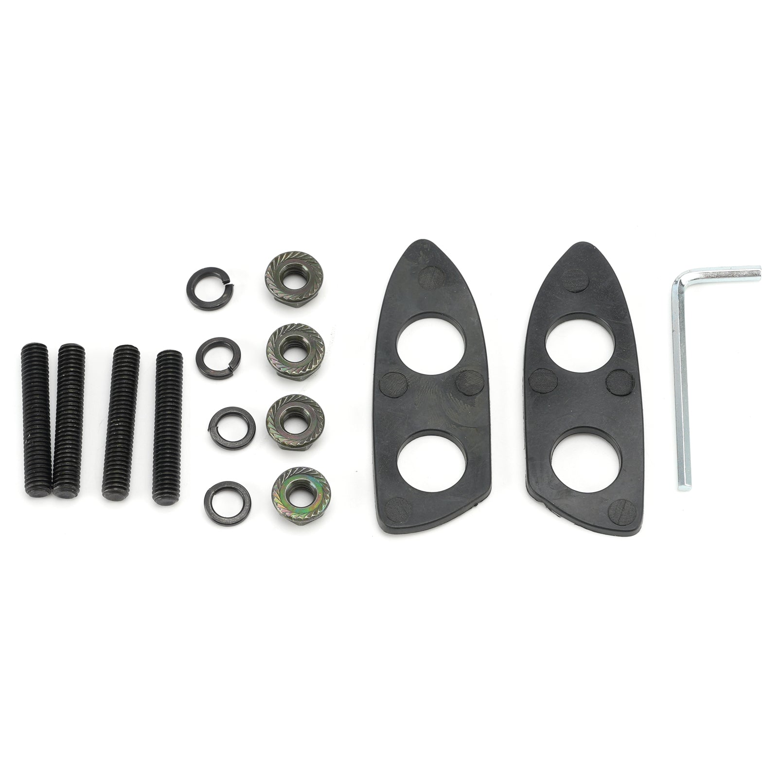 BLACK MIRRORS SET BEB-26280-00 BEB-26290-00 FOR YAMAHA YZF R7 YZF-R7 2022-2025