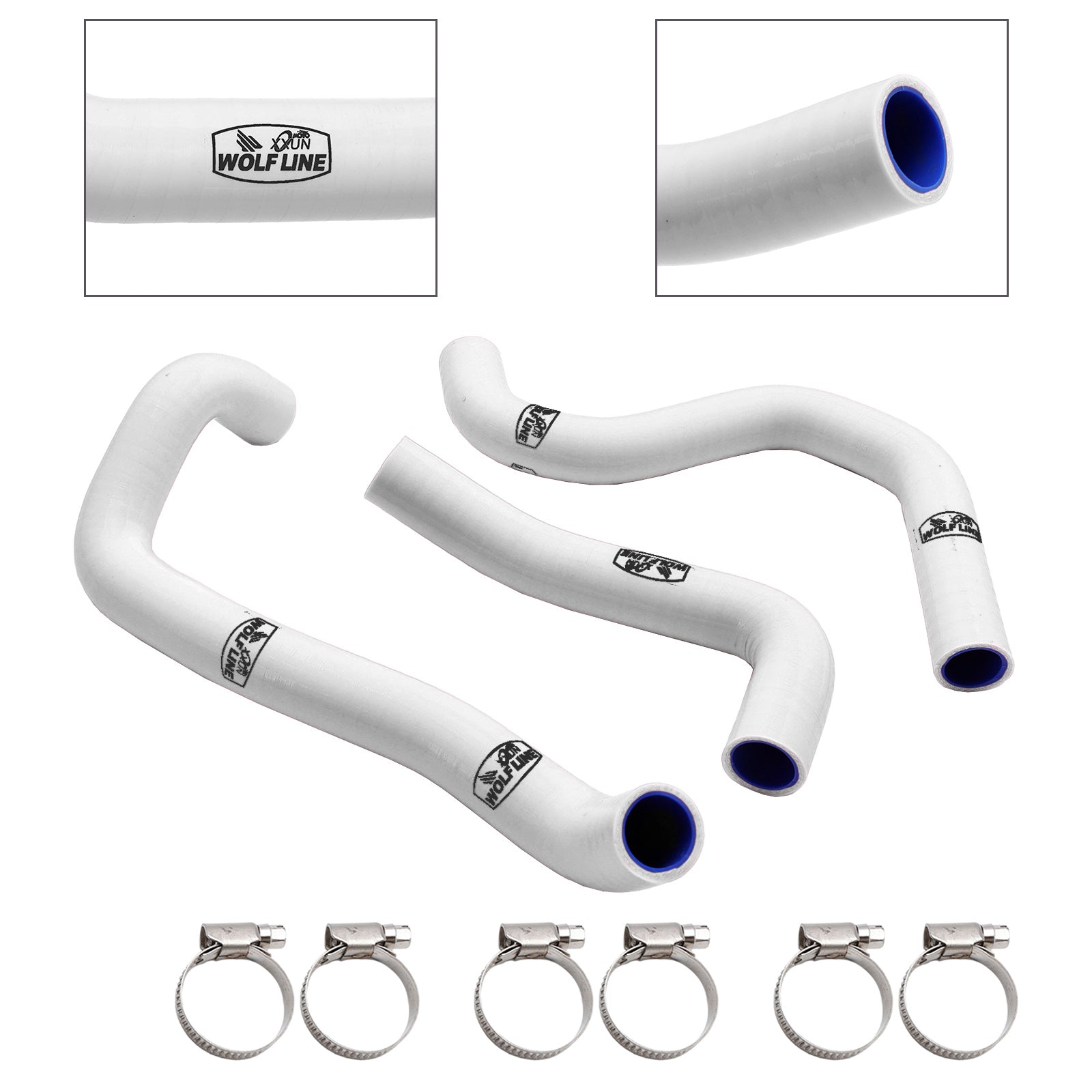 2020-2022 Street Triple 765 R RS Silicone Radiator coolant Hose kit