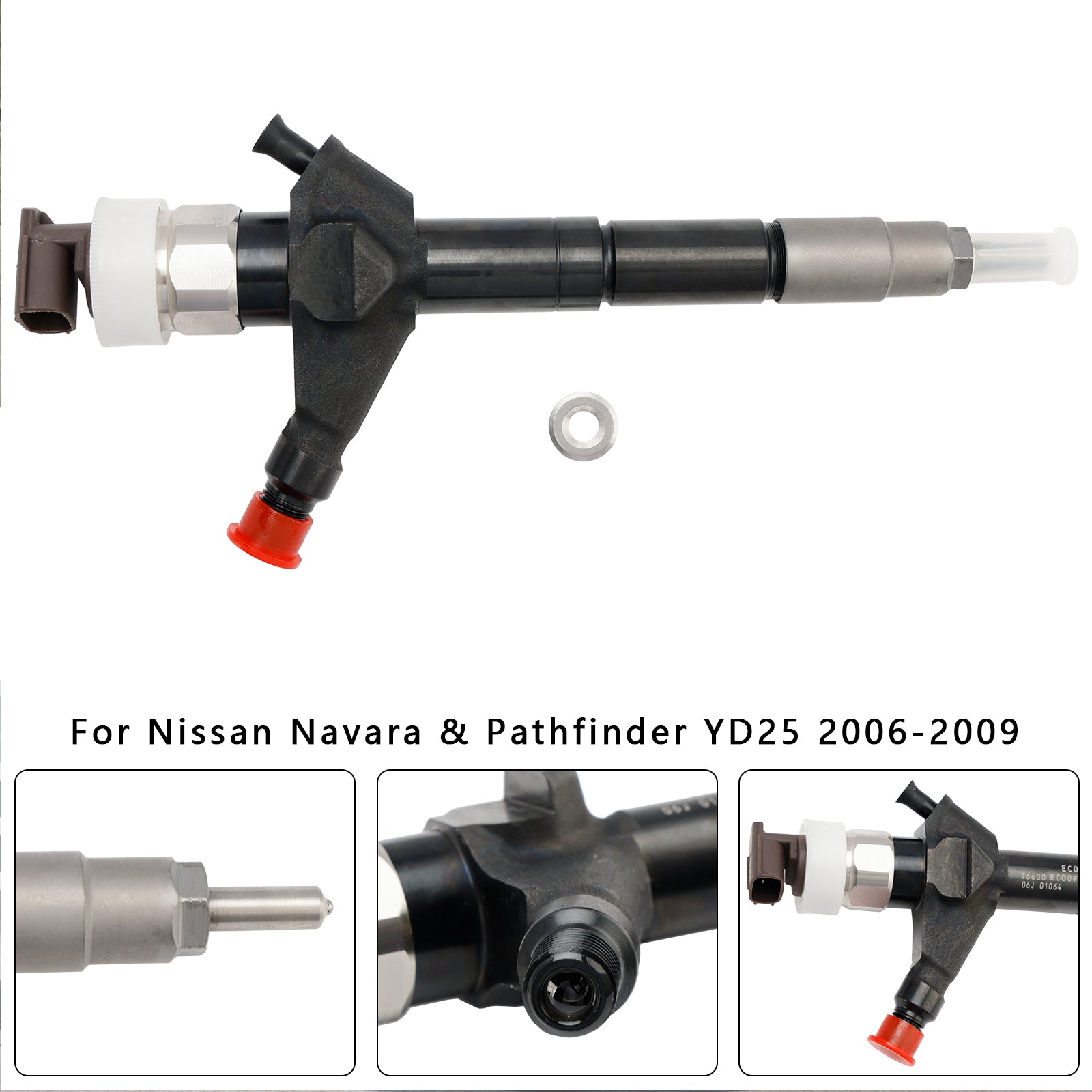 1PCS Fuel Injector 095000-6250 Fit Nissan Navara D22 D40 Diesel 16600-EB70A