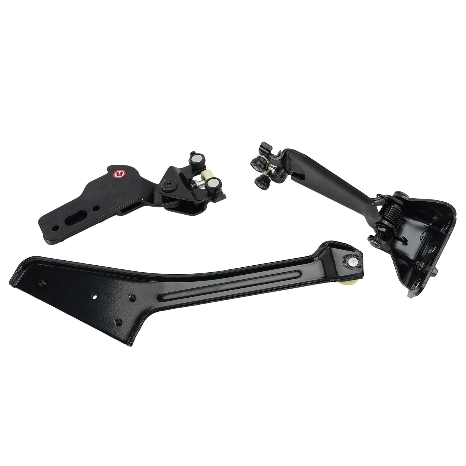 Left Sliding Door Roller Bottom Middle Upper Set For Ford Transit Connect