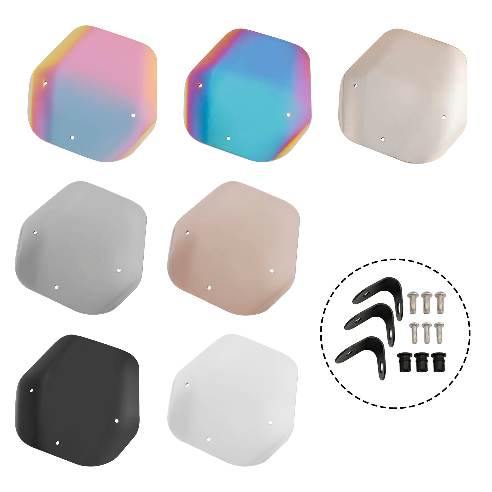 2023-2024 Suzuki GSX-8S Windshield WindScreen