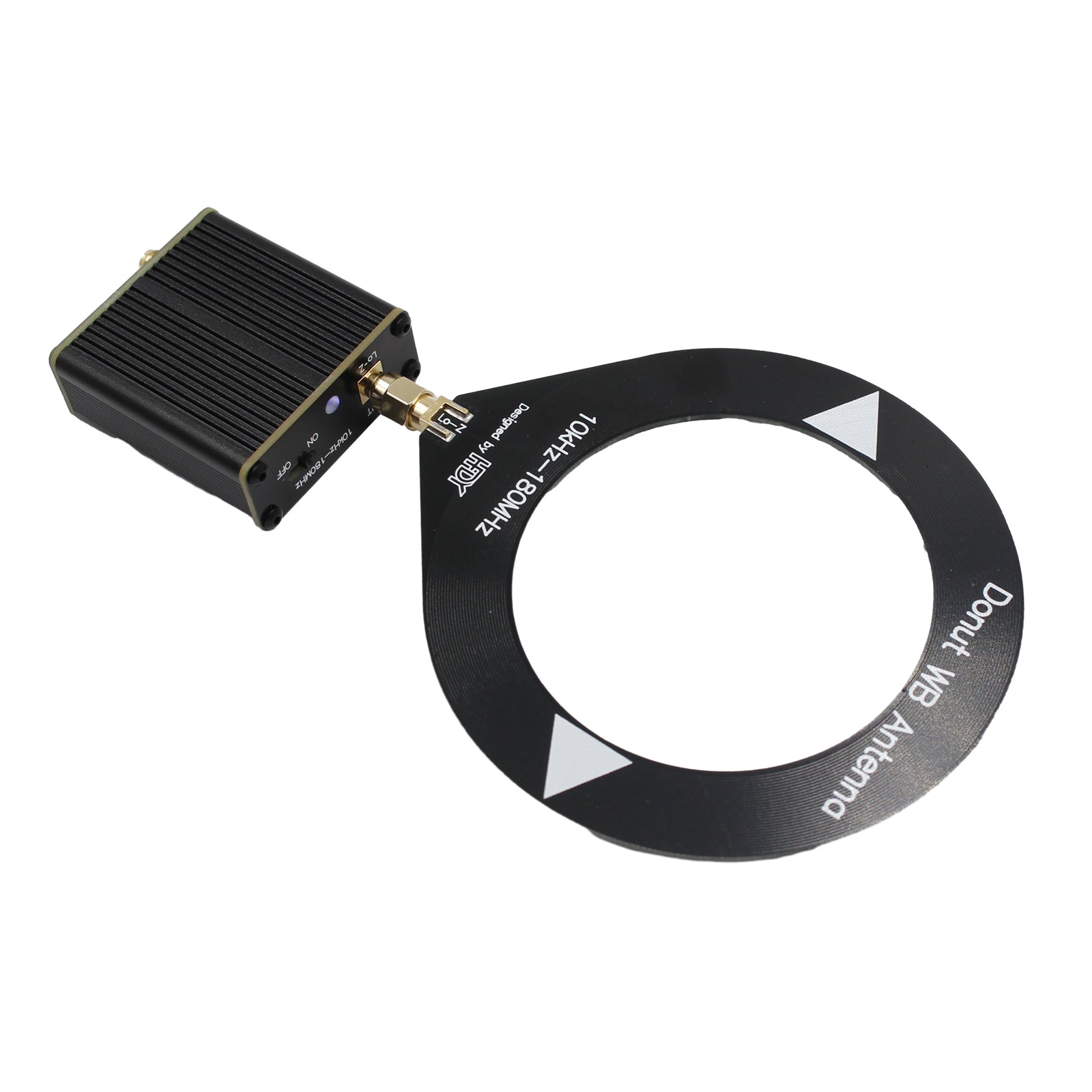 The Latest Upgraded 10Khz-180Mhz Donut Broadband Antenna Low Impedance Converter