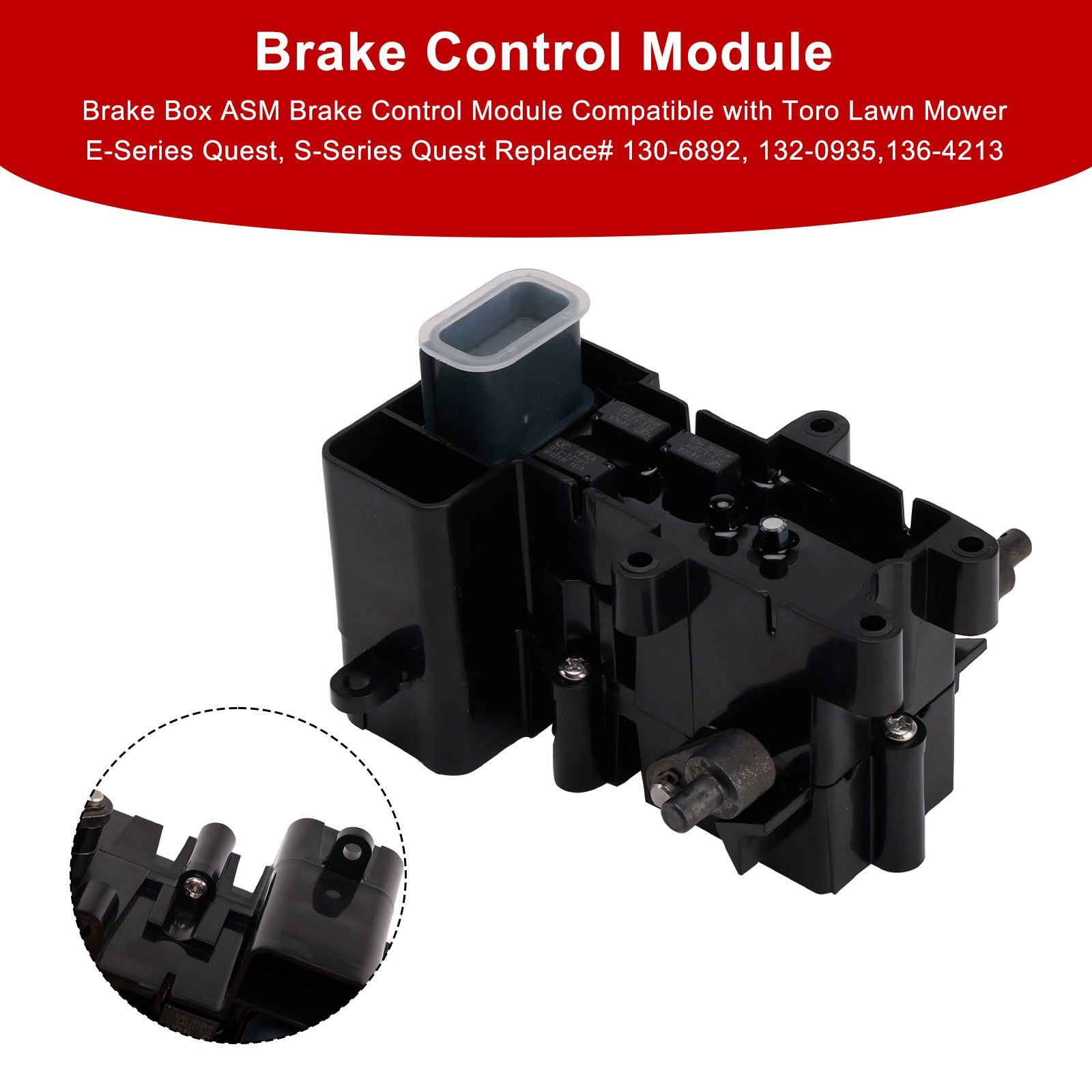 130-6892 136-4213 Brake Box ASM Brake Control Module For Toro Timecutter Exmark