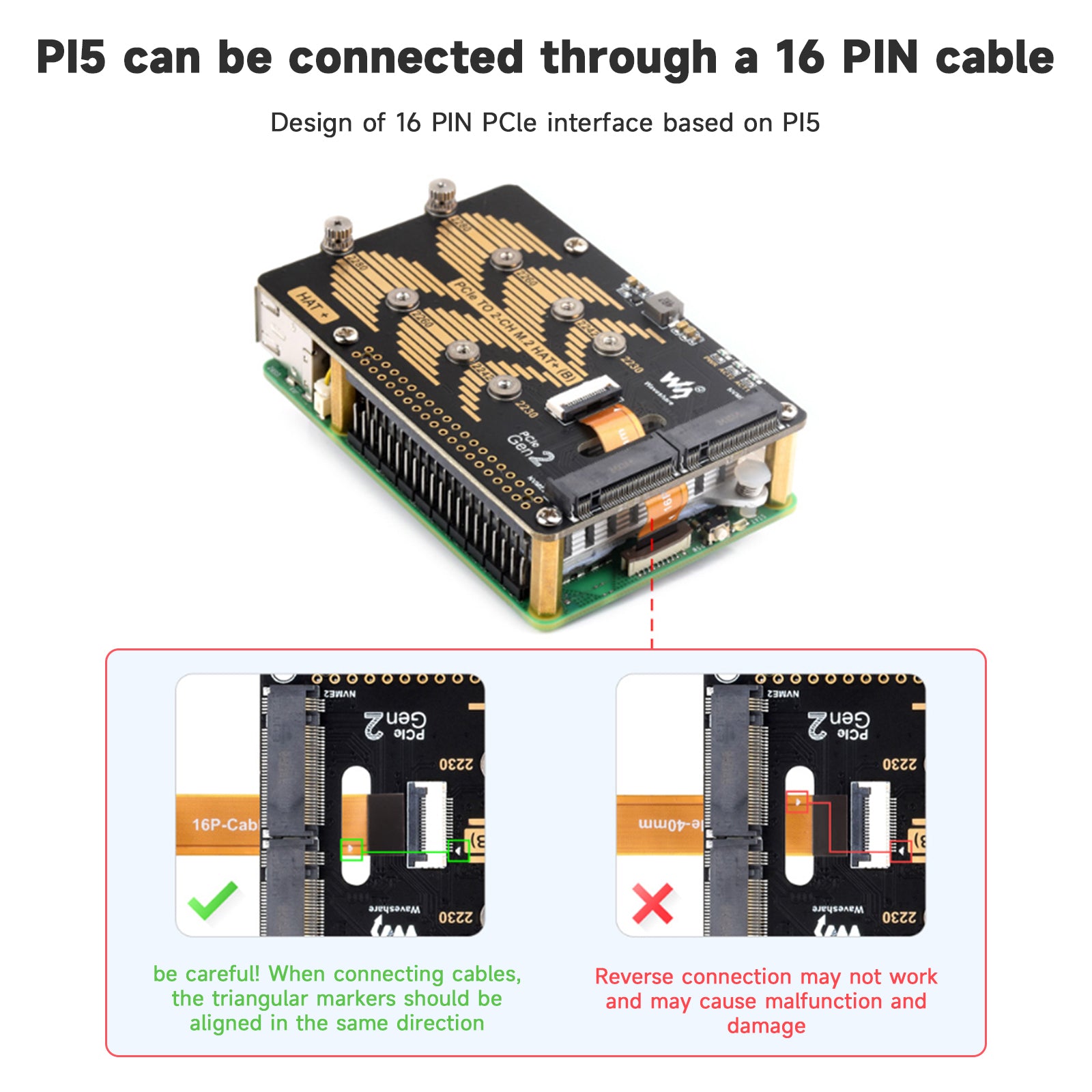 Raspberry Pi 5 PCIe carte rotative double canal protocole Nvme double disque dur M.2