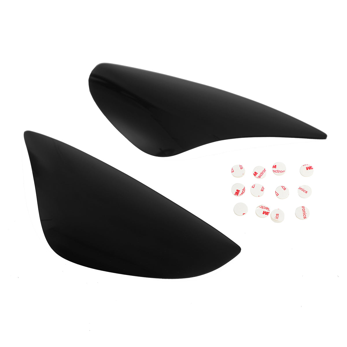 2005-2006 Kawasaki Zx-6R Zx 6R 636 Front Headlight Lens Protection Cover Black Generic