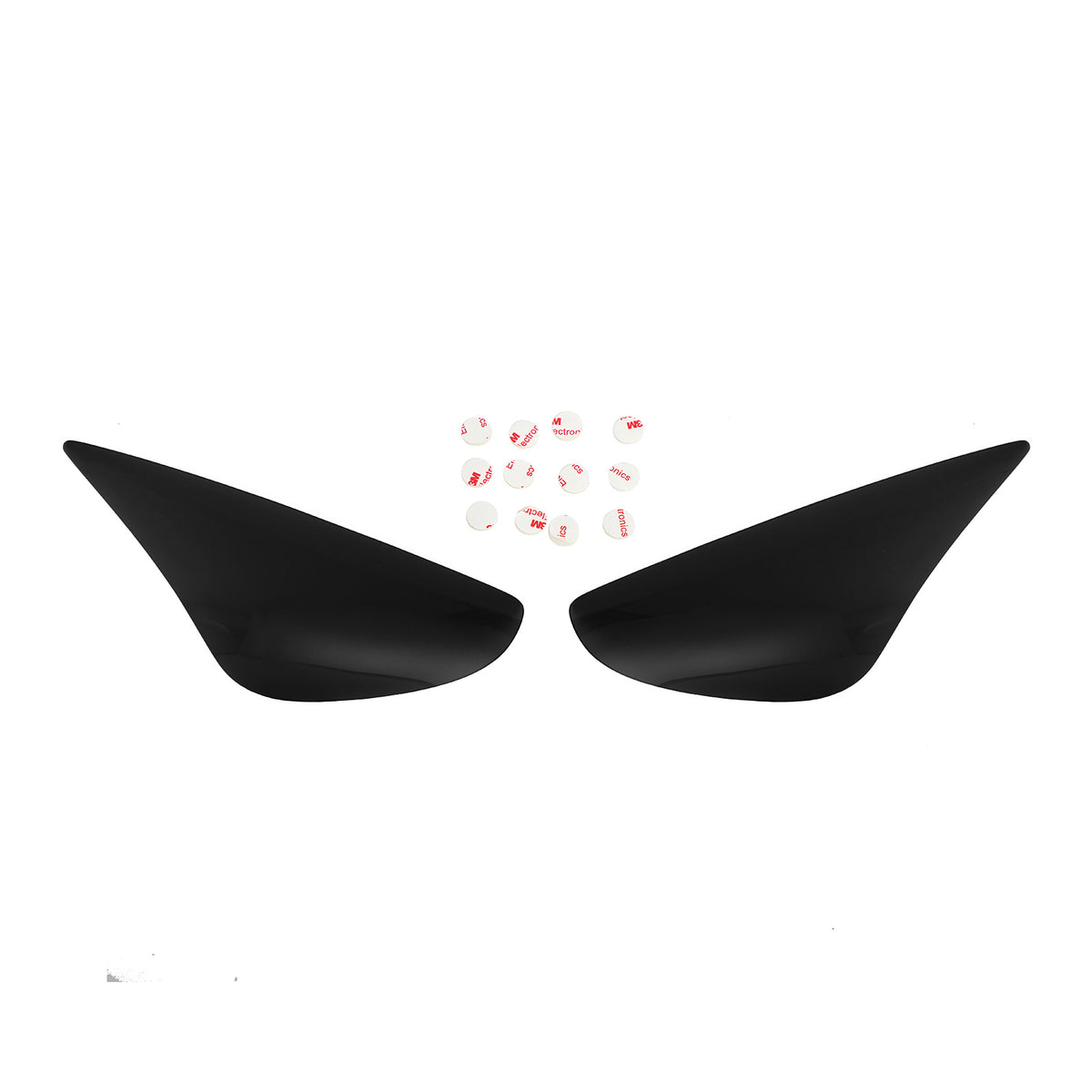2005-2006 Kawasaki Zx-6R Zx 6R 636 Front Headlight Lens Protection Cover Black Generic