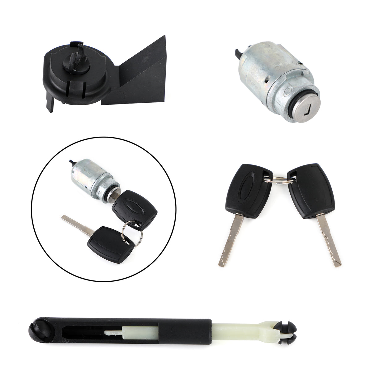 2004-2012 Ford Focus MK2 Bonnet Release Lock Latch Catch Repair Set 1535949 4M5A-A16B970-AB Generic