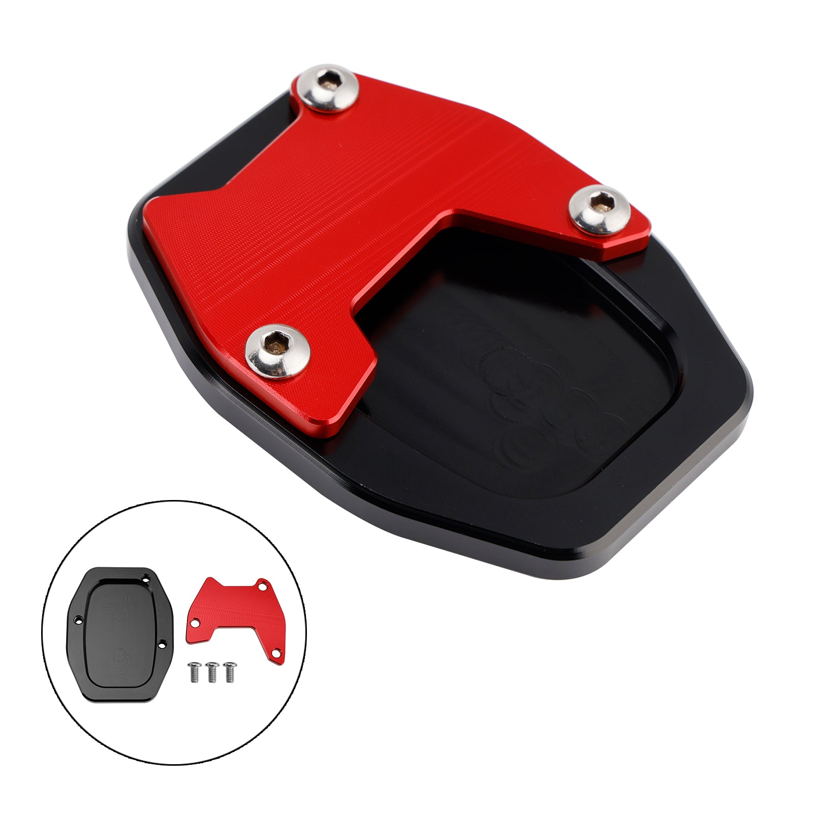 Kickstand Enlarge Plate Pad fit for Honda X-ADV 750 NSS750 21-25 Foza 750 21-23
