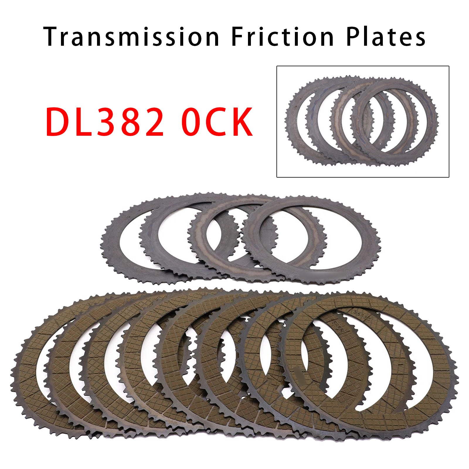 DL382 0CK Transmission Friction Plates For AUDI A4 A5 A6 A7 A8