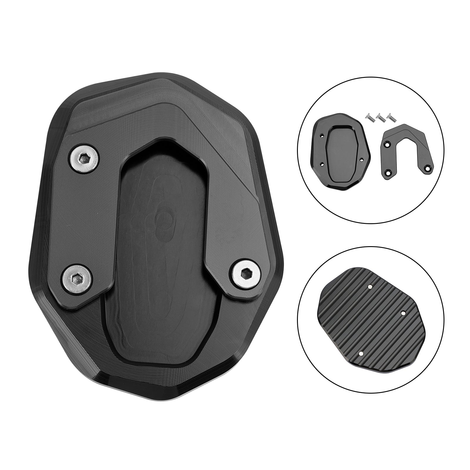 Kickstand Enlarge Plate Pad fit for Ducati Scrambler 400/800/1100 2015-2020