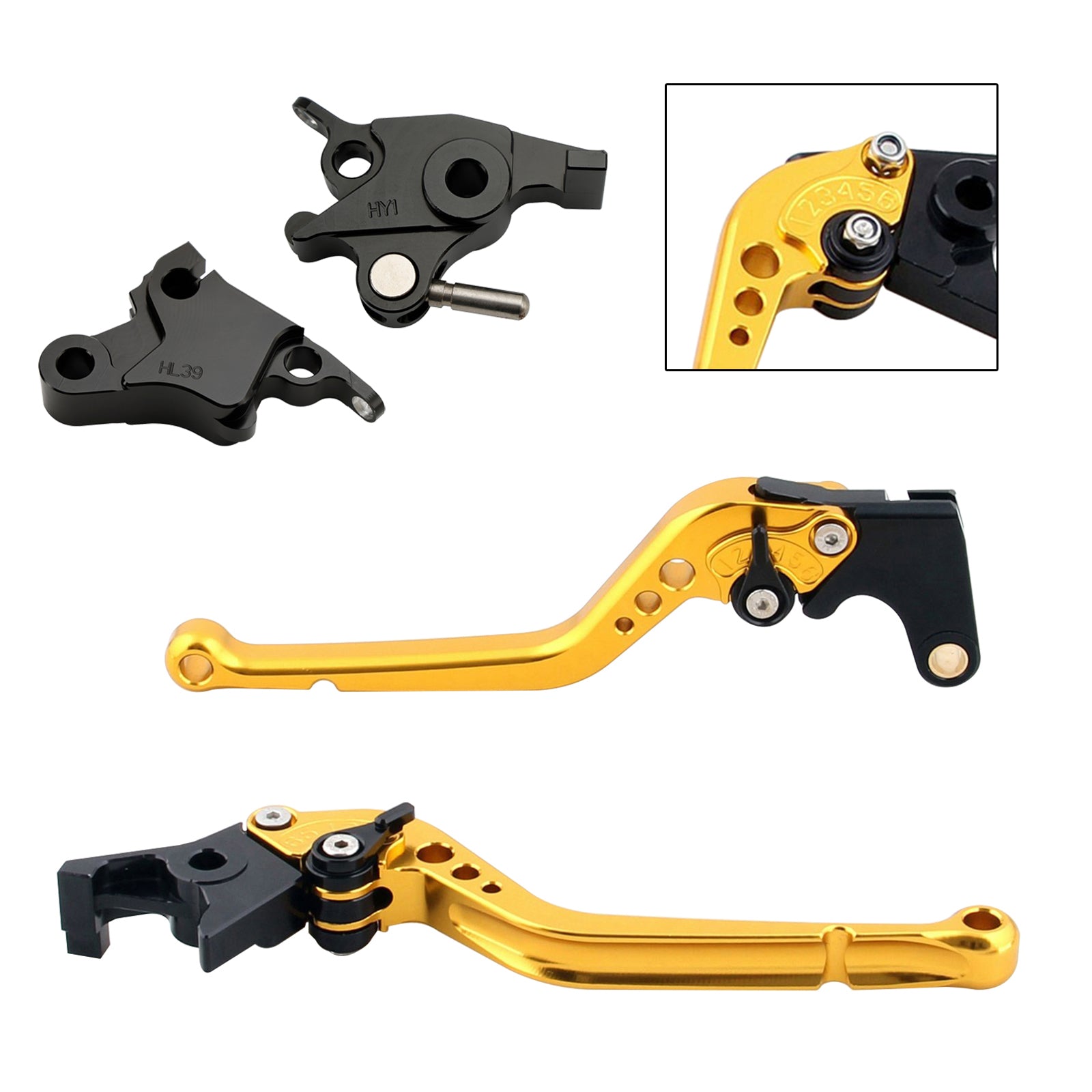 Levier de frein d'embrayage long adapté pour CFMOTO 700CL-X Heritage 2021-2022
