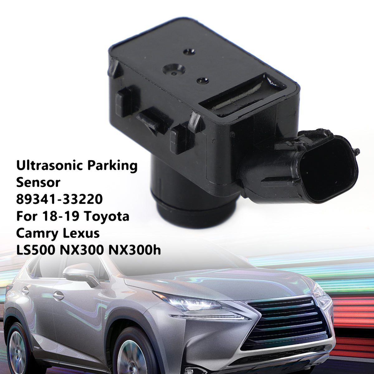 2018-2019 Toyota Camry Ultrasonic Parking Sensor 89341-33220-C4 89341-33220 Generic