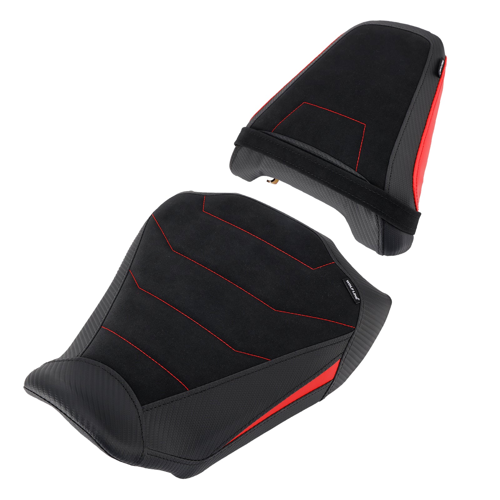 Lower Front W/ Rear Seat Driver Pillion Red2 For Honda Cb650R Cbr650R 2024-2025