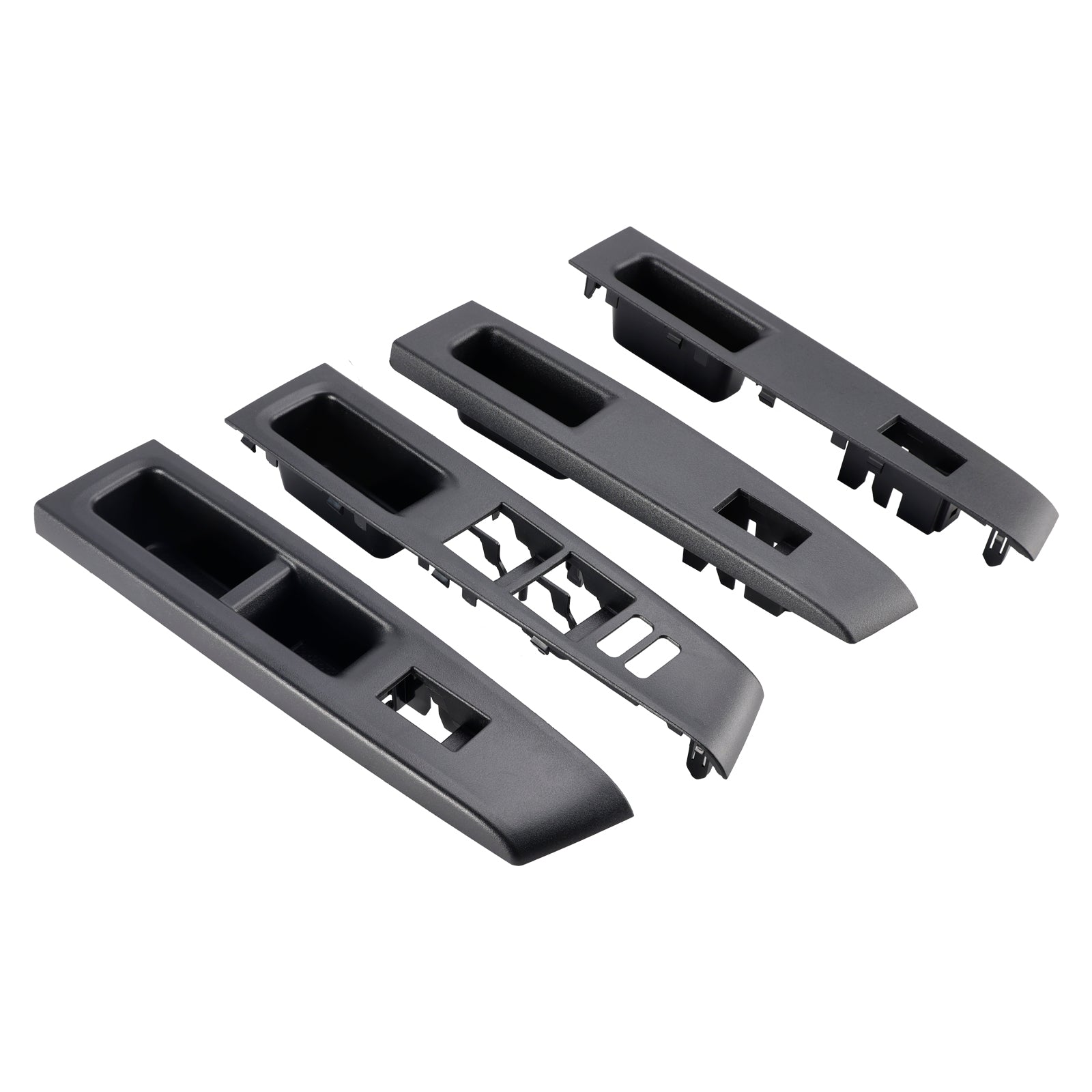 4pcs Window Switch Panel Bezel Trim For Toyota Yaris 2012-2014