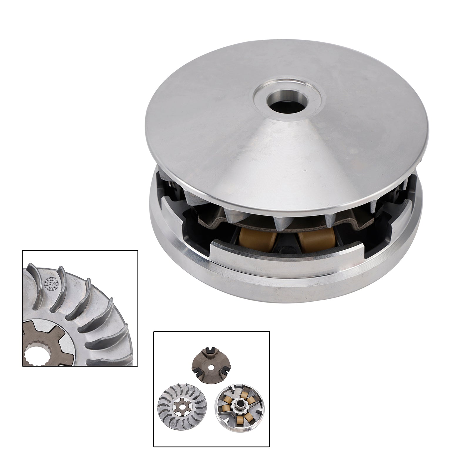Jeu de poulies de variateur d'embrayage avant 22102-116-000 pour Adly Atv 50 V/Rs Supercross