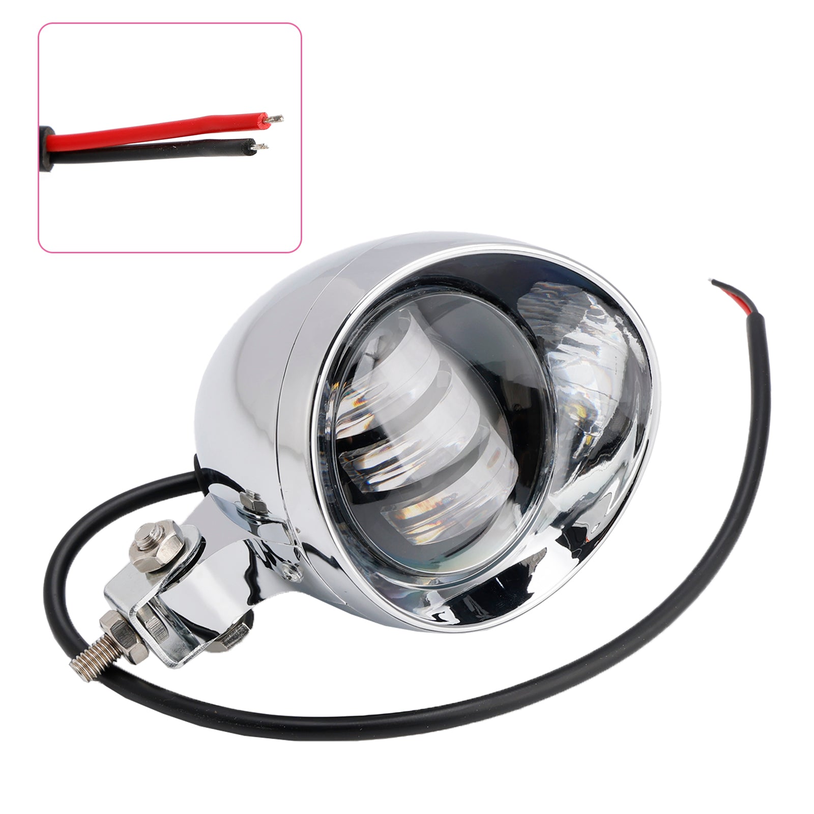 Motorcycle Beam Headlight Lampe antibrouade