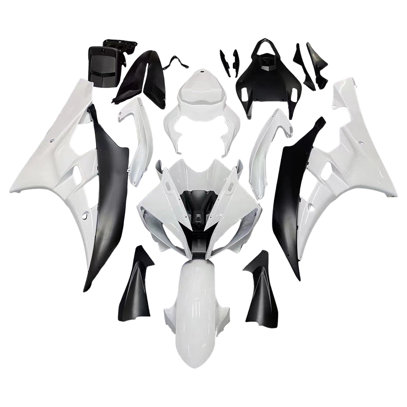 Injection Fairing Kit Bodywork Plastic ABS fit For Yamaha YZF 600 R6 2006-2007