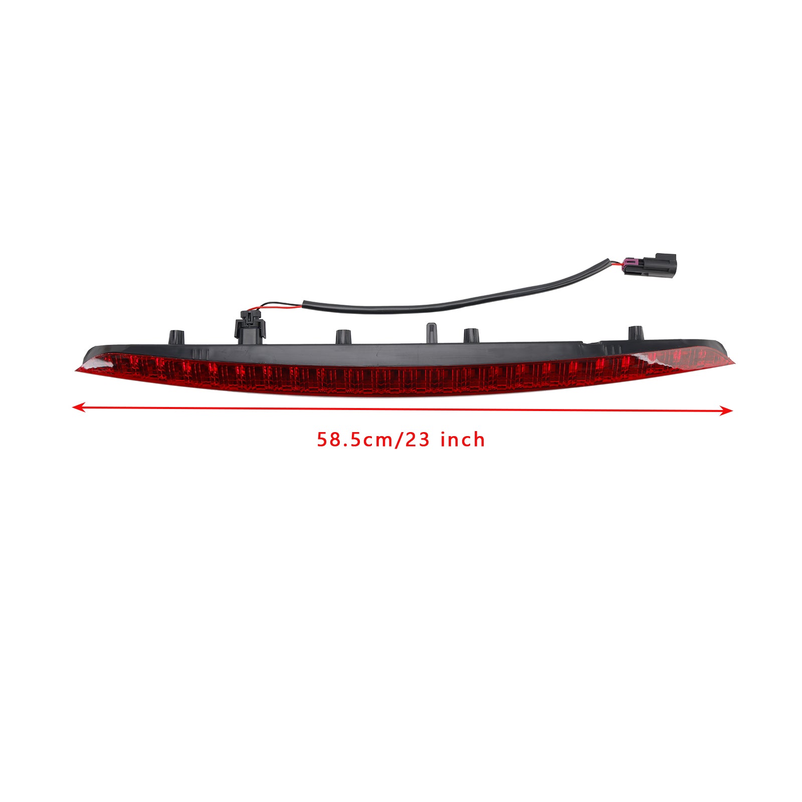 2016-2018 LINCOLN MKX TRASEIRA LUZ DE FREIO DE MONTAGEM ALTA FA1Z-13A613-AB LENS vermelha