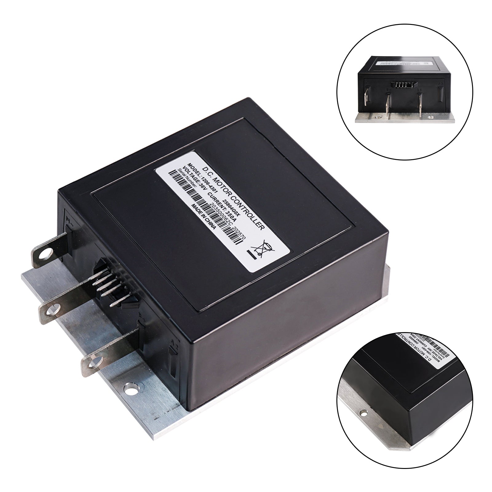 For Altrax AXE-4834, AXE-4834P 48V 325A 5K-0Ω Speed Controller