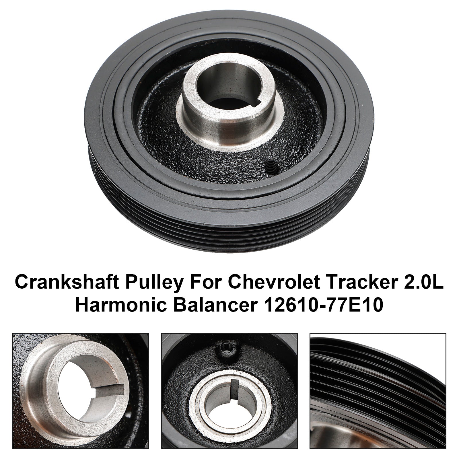 Crankshaft Pulley For Chevrolet Tracker 2.0L Harmonic Balancer 12610-77E10