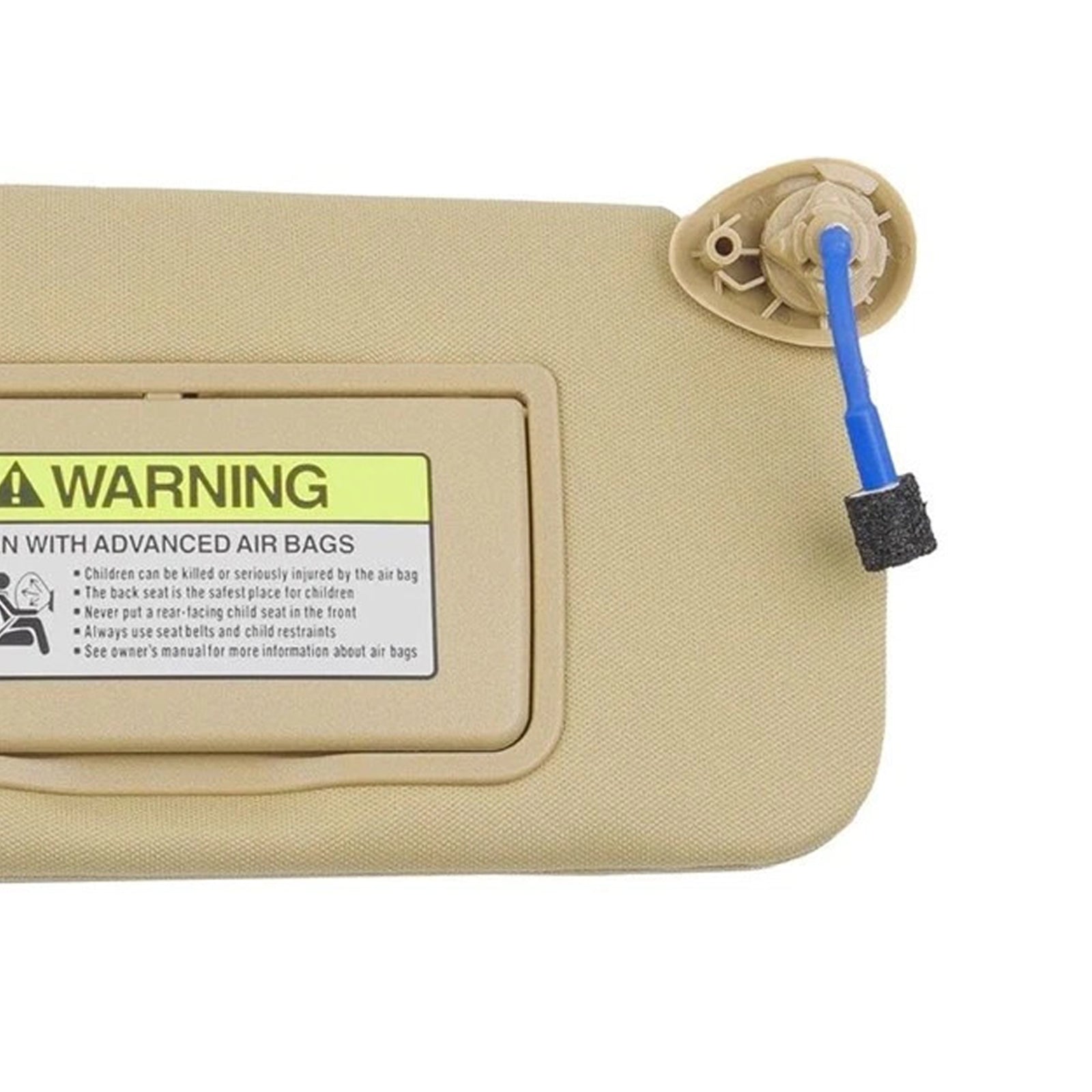 2008-2017 Honda Accord Pair Of Beige Sun Visor 83280TA5A51ZA