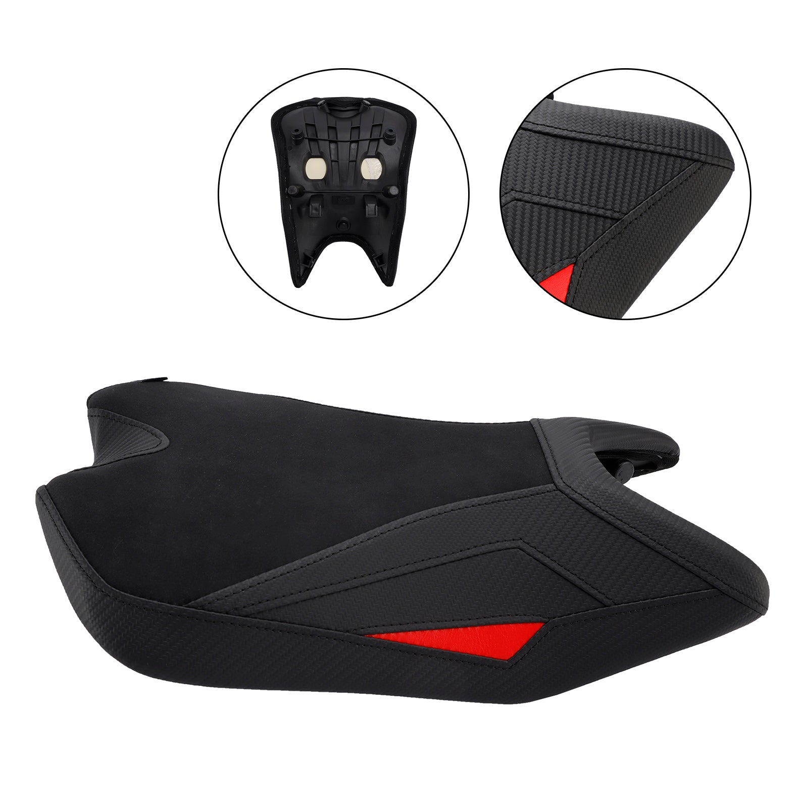 2024-2025 Aprilia Rs457 Rs 457 Front Driver Seat Raider Cushion Black
