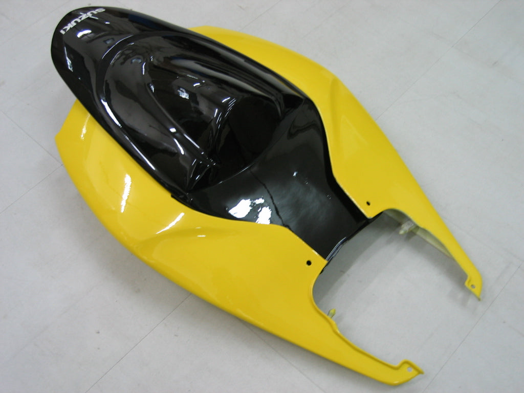 2006-2007 Suzuki GSXR 600 750 Black & Yellow GSXR Racing Fairings Generic