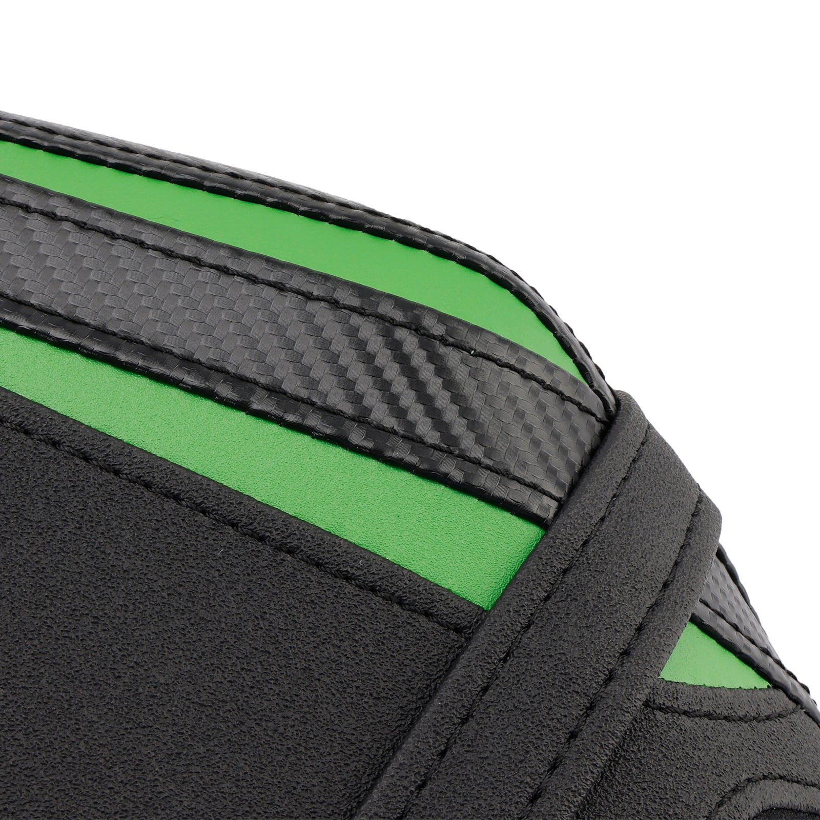 Driver&Passenger Seat Kit Rear Cushion Green For Kawasaki Zx-6R Zx 6R 19-25