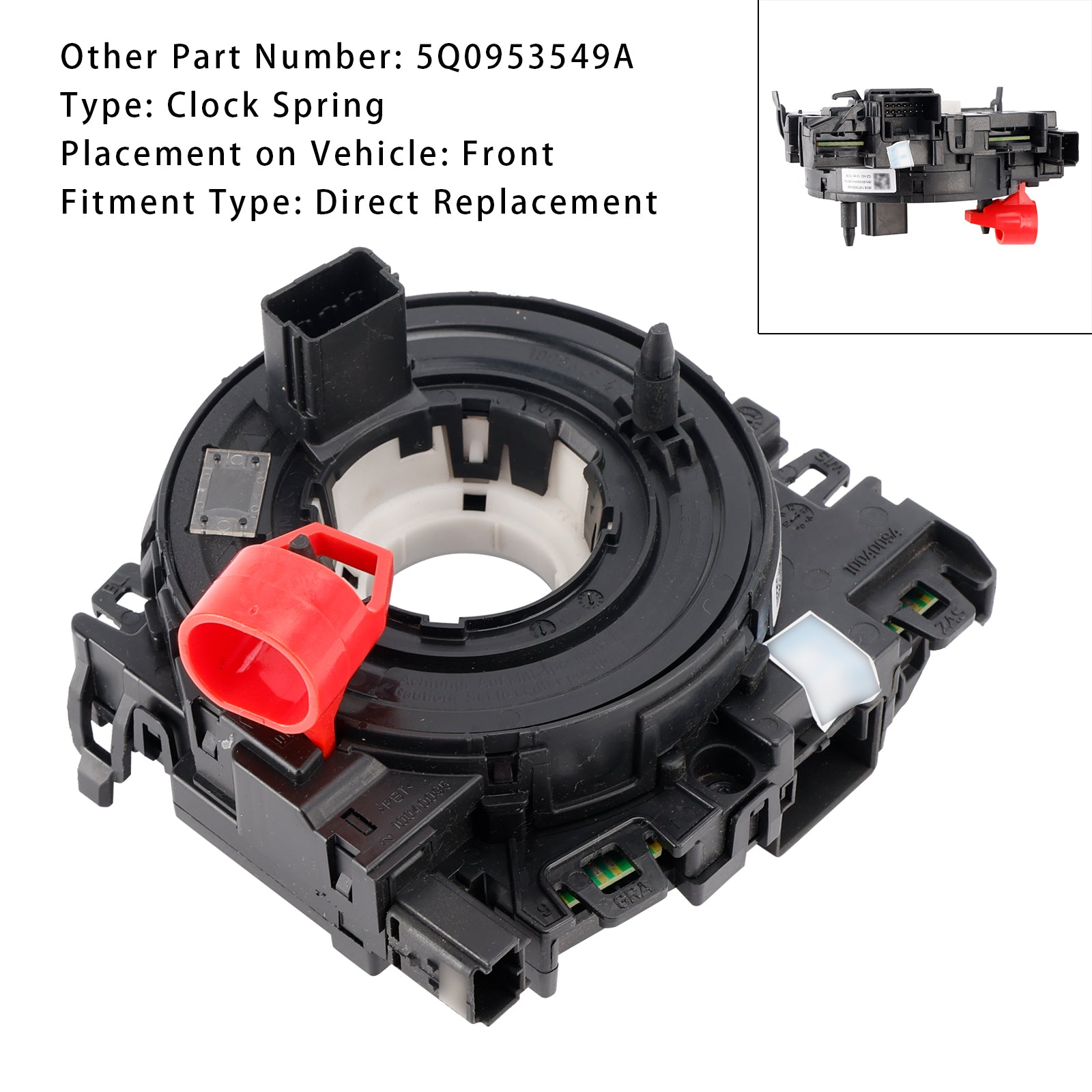 VW Golf Leon Skoda Octavia Audi Klokveer 5Q0953549A