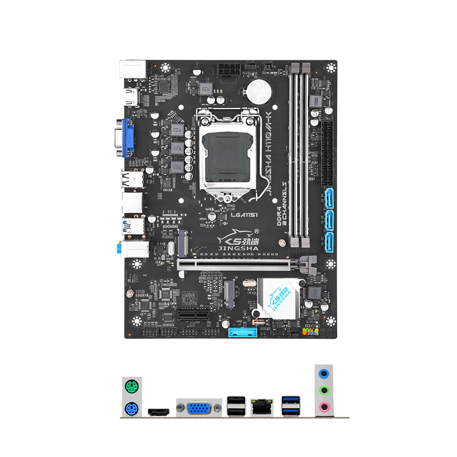 Carte mère H110M-K mémoire DDR4 LGA-1151 double carte graphique intégrée M.2