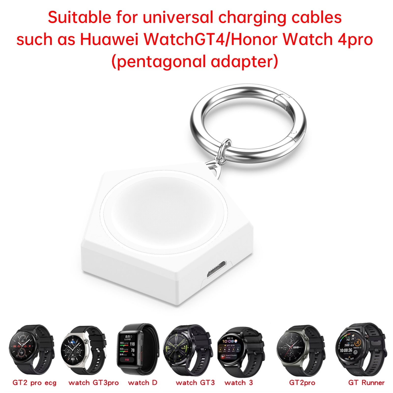Lading Base Watch Charger Dock Stand for Huawei GT3 SE/Buds/3 Pro New/GT3 Pro