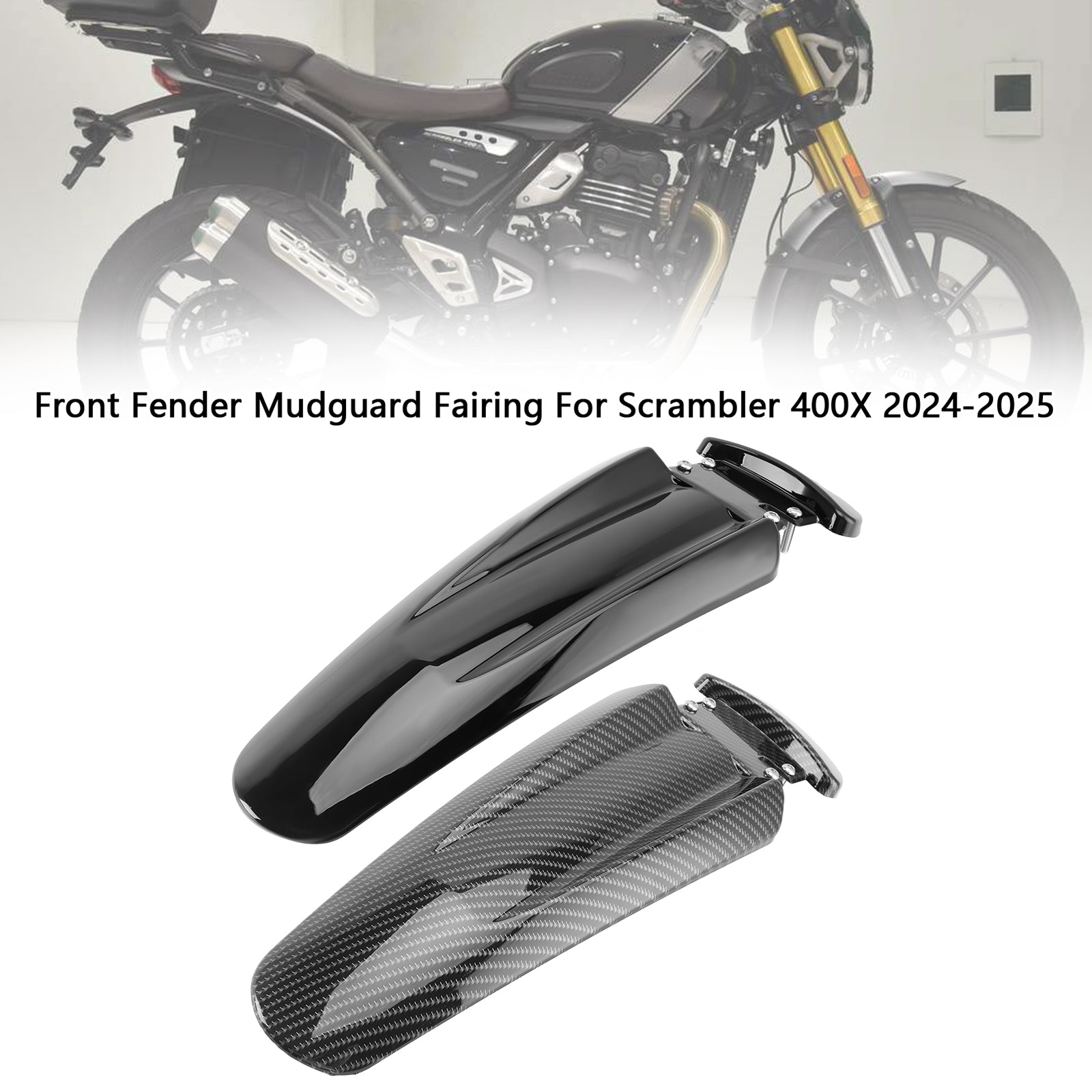 2024-2025 Scrambler 400X Guardabarros delantero Carenado
