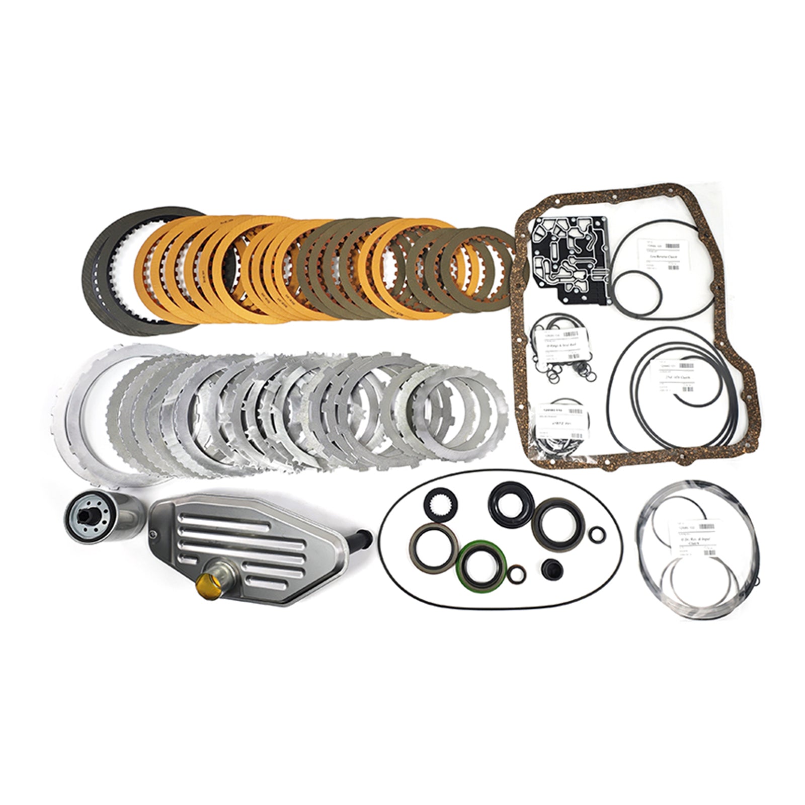 45RFE 65RFE 545RFE Super Master Rebuild Kit w/4WD Filter Friction Steel 99-Up