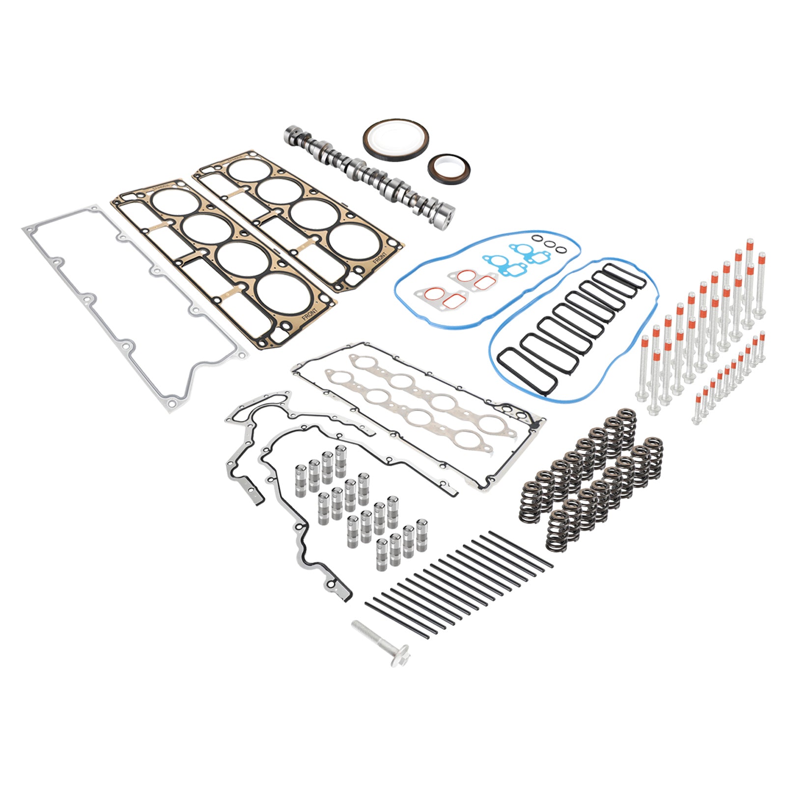 Slordige mechanica Stage 2 Cam Lifters-stoterstangenset voor LS1 4.8 5.3 5.7 6.0 6.2 LS