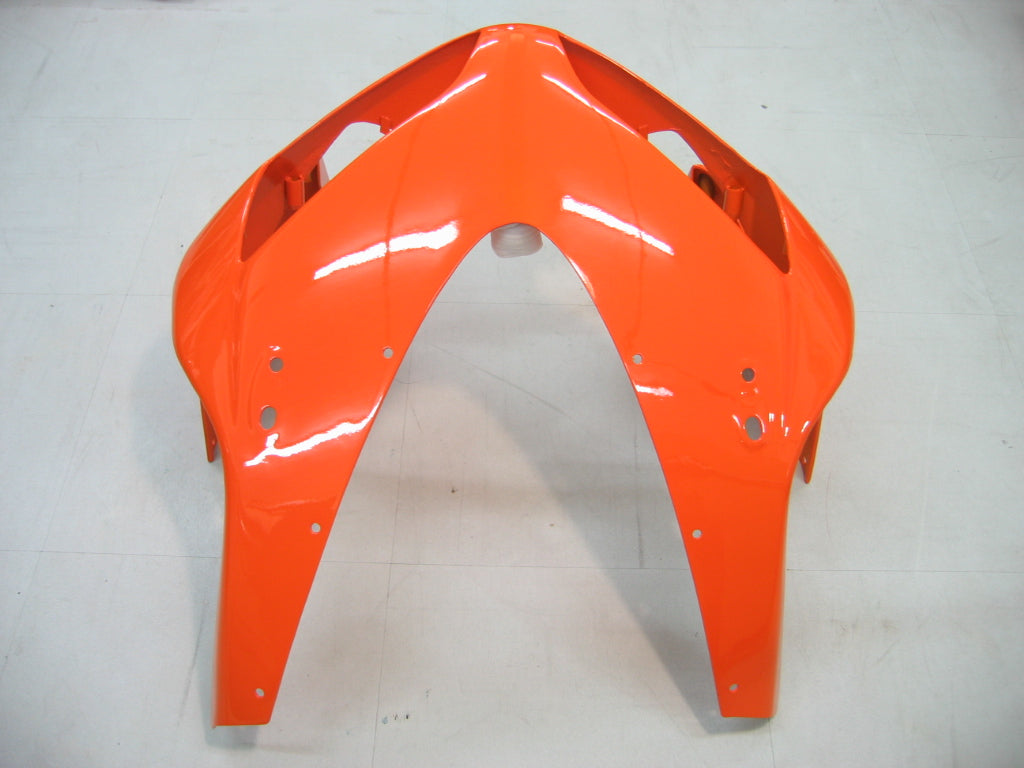 2003-2004 Honda CBR 600 RR oranje en zwarte Flame Racing stroomlijnkappen algemeen