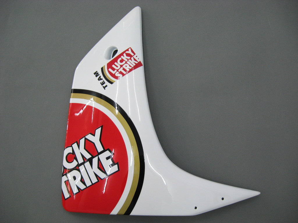 2007-2008 Yamaha YZF-R1 Wit Rood Lucky Strike Racing Amotopart Stroomlijnkappen Douane kuip